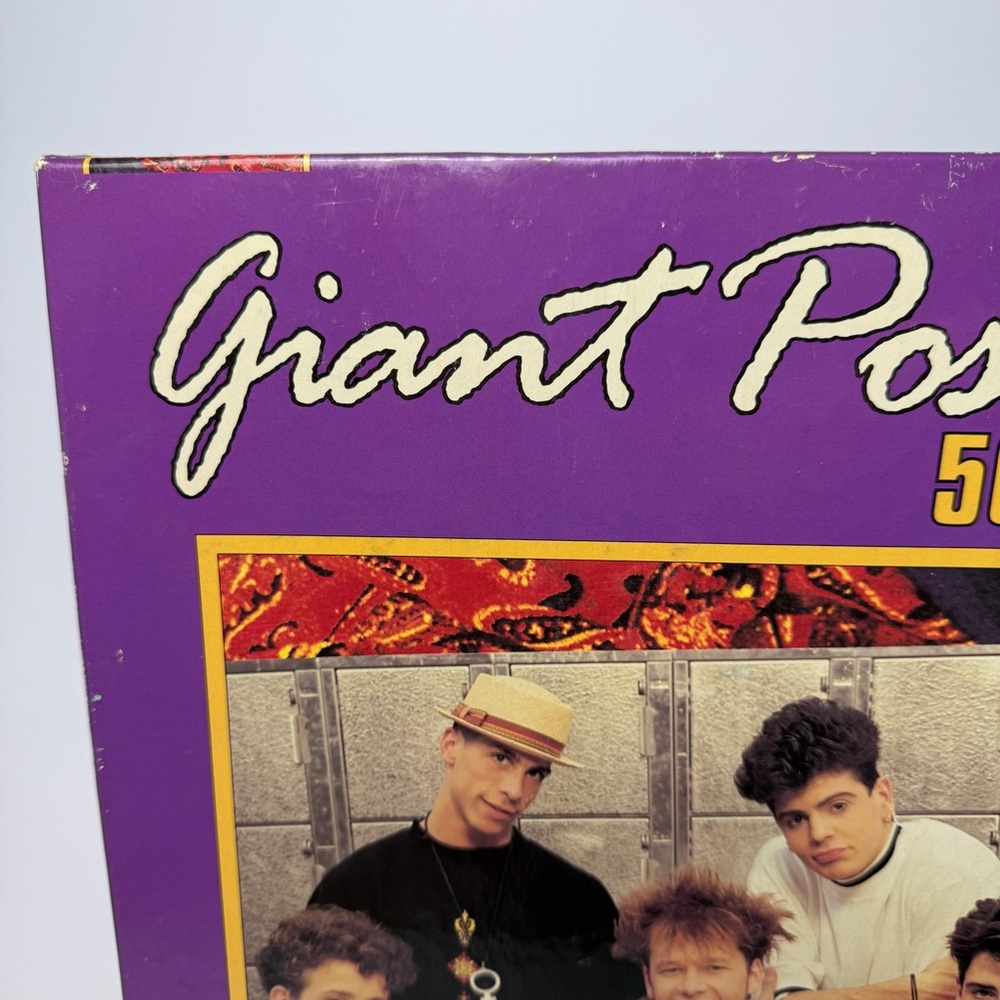 MB Jigsaw Puzzle 1989 Giant 500pc Vintage Puzzle 80s Pop Icon Factory Sealed - Picture 6 of 8